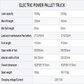 Efficient Waterproof Compact Electric Pallet Truck